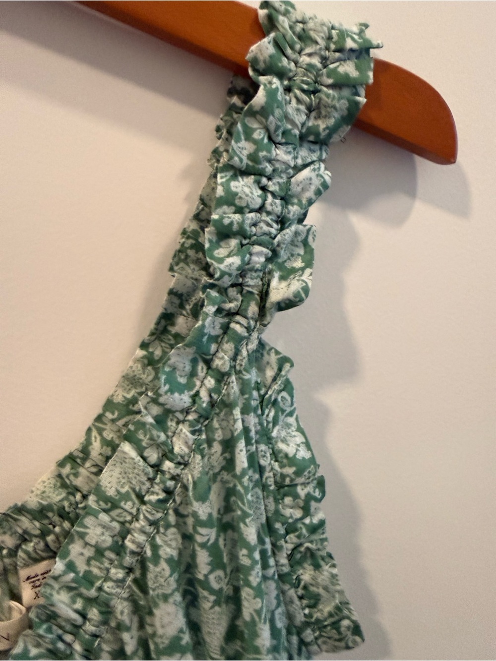 Doen emmaretta dress in peridot tea foil green XS - Picture 4 of 8